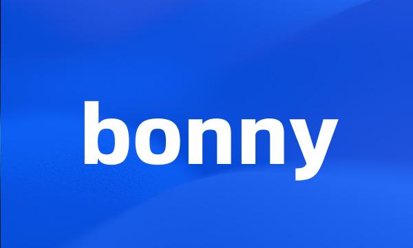 bonny