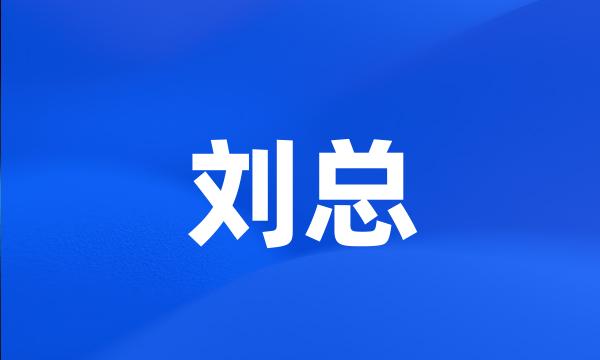 刘总