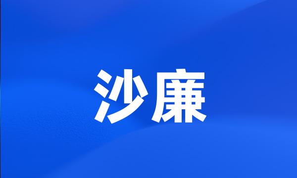 沙廉