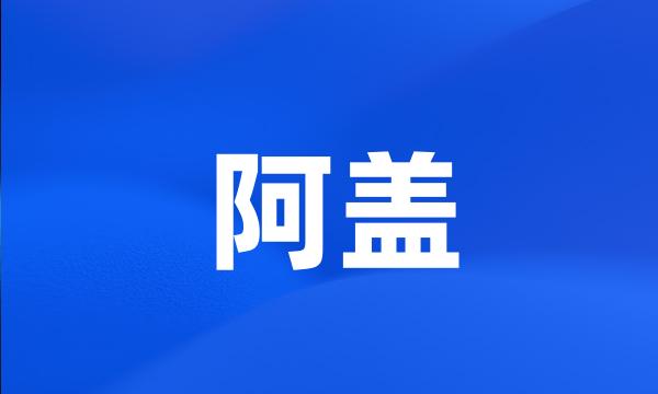 阿盖