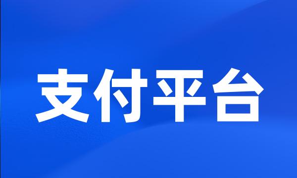 支付平台