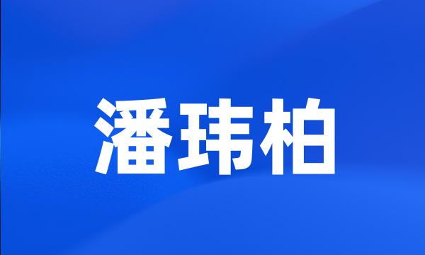 潘玮柏