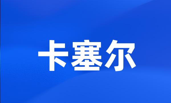 卡塞尔