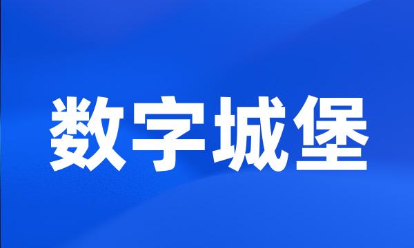 数字城堡