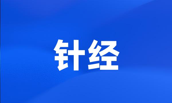 针经