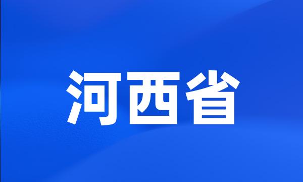 河西省