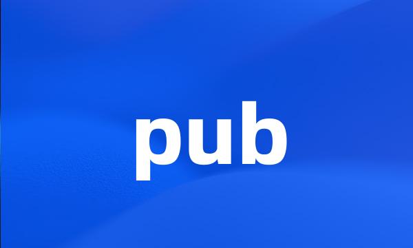 pub