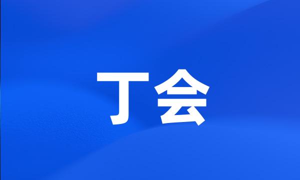 丁会