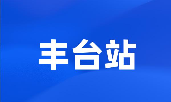 丰台站