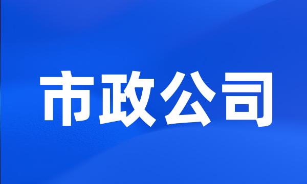 市政公司