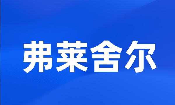 弗莱舍尔