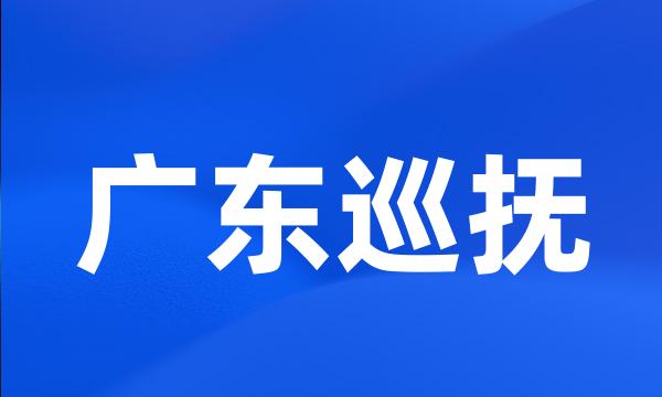 广东巡抚