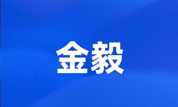 金毅