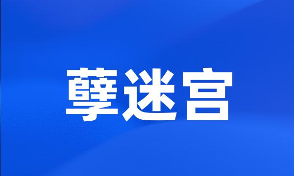 孽迷宫