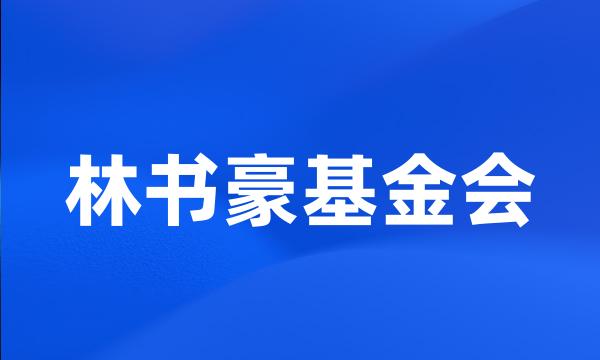 林书豪基金会