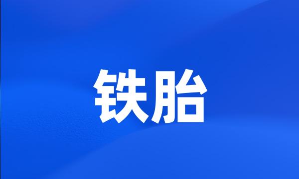 铁胎