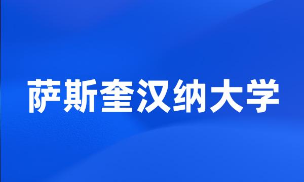 萨斯奎汉纳大学