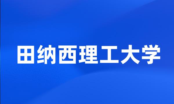 田纳西理工大学