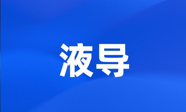 液导