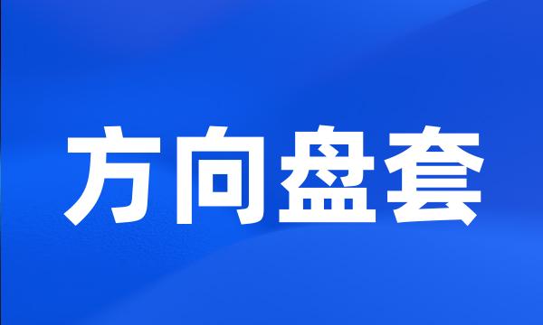 方向盘套