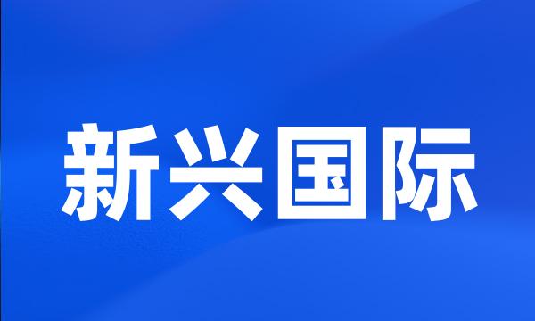 新兴国际