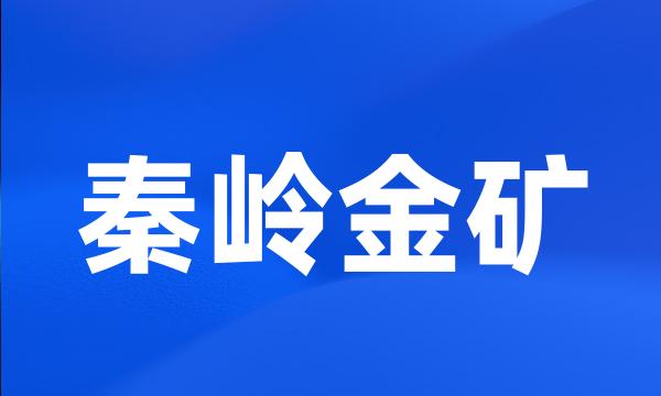 秦岭金矿