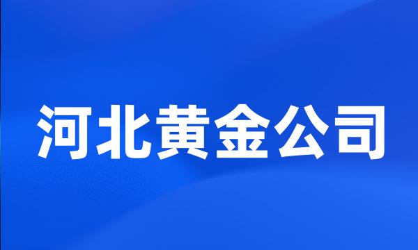 河北黄金公司