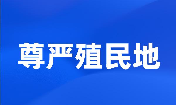 尊严殖民地