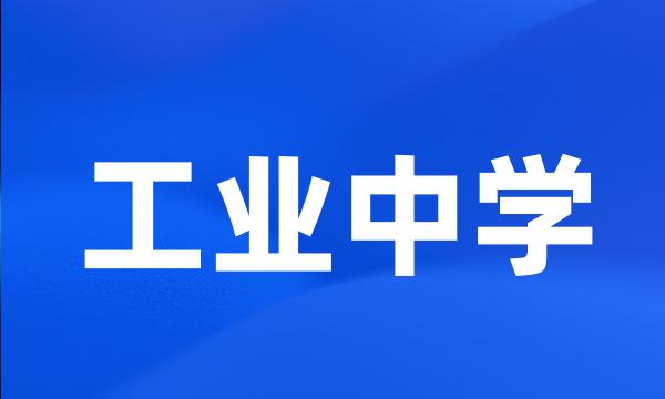 工业中学