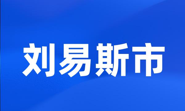 刘易斯市