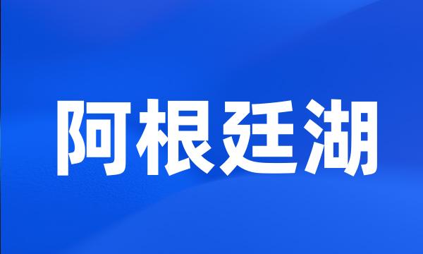 阿根廷湖