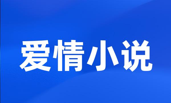 爱情小说