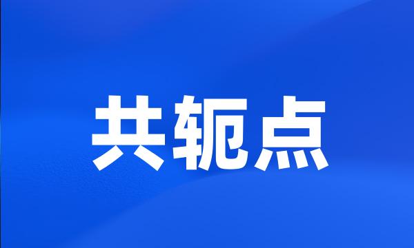 共轭点