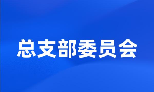 总支部委员会