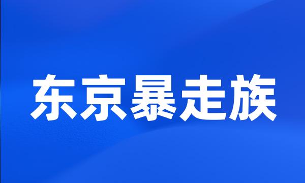 东京暴走族