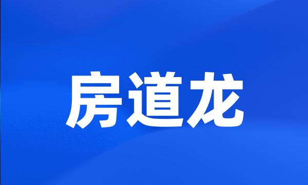 房道龙