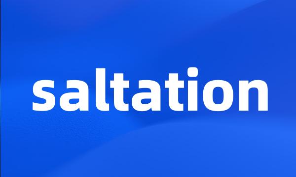 saltation