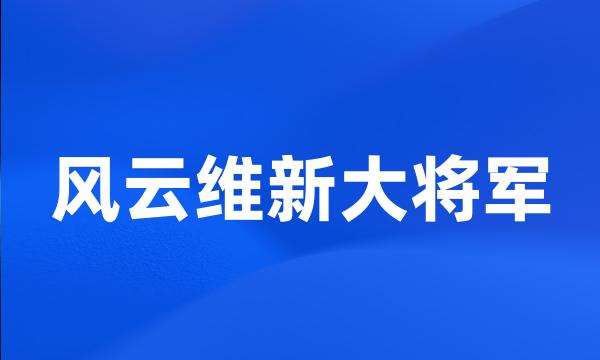 风云维新大将军