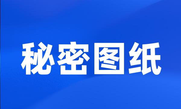 秘密图纸