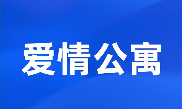 爱情公寓