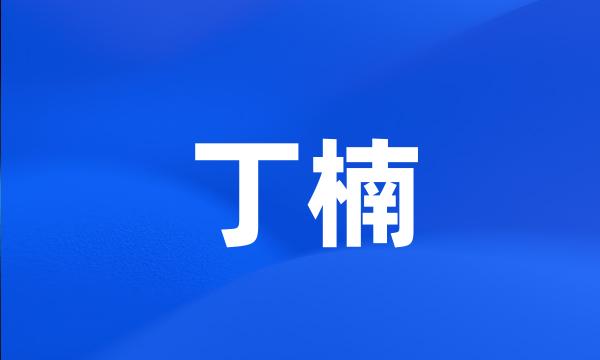 丁楠