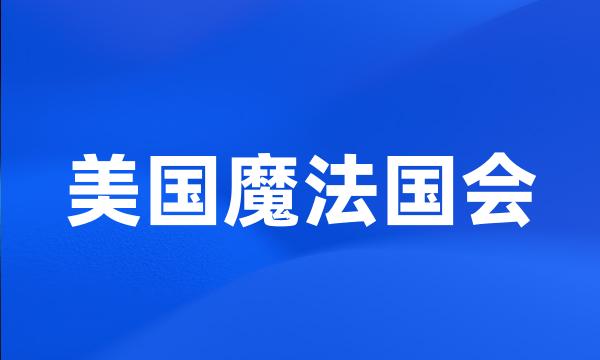 美国魔法国会