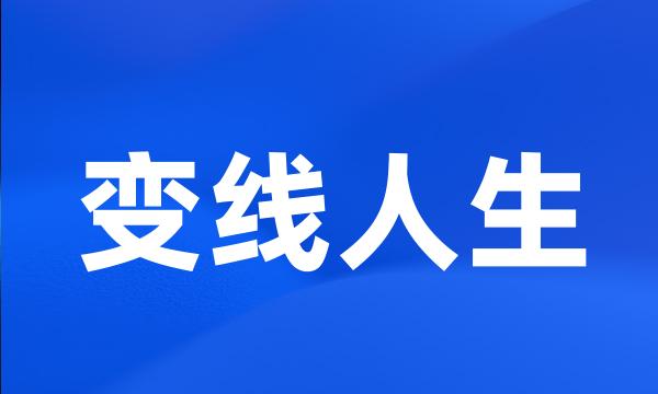 变线人生