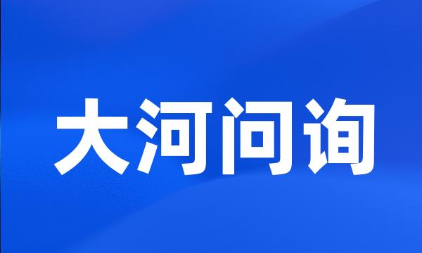 大河问询