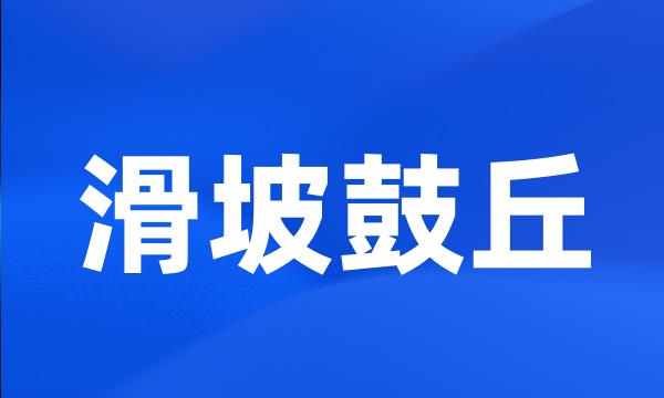 滑坡鼓丘