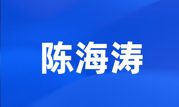 陈海涛