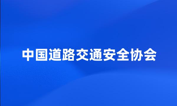 中国道路交通安全协会