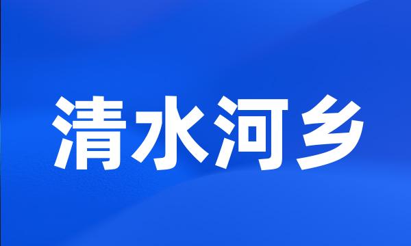 清水河乡