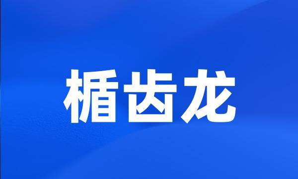 楯齿龙