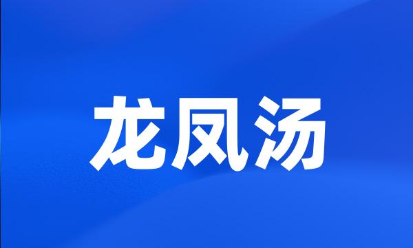 龙凤汤